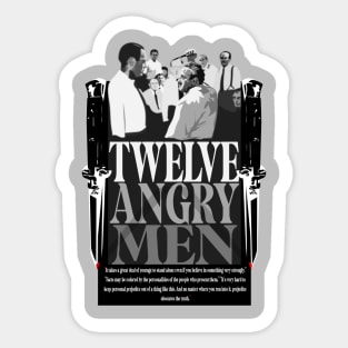 12 Angry Men Sticker